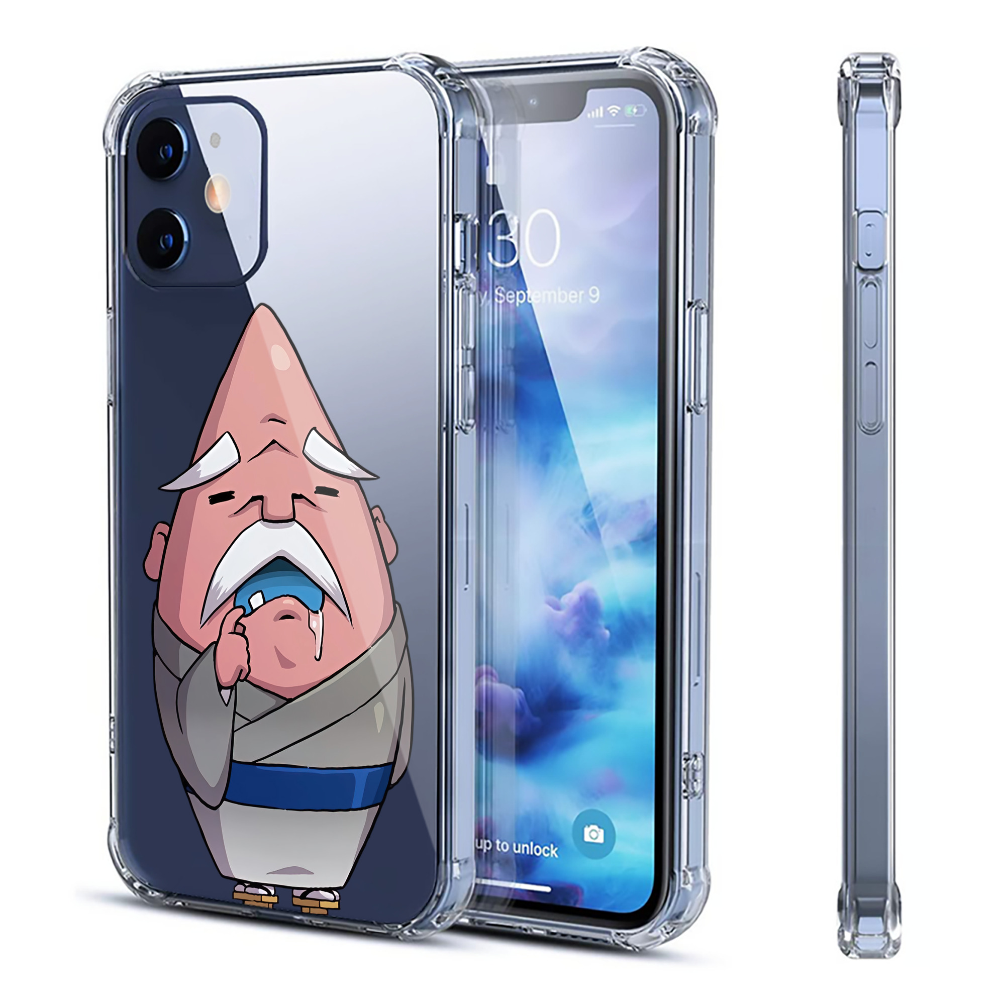 （画像用） 妖怪ウォッチ Yo-kai Watch 【iPhone 12シリーズ対応】透明スマホケース（クリアソフトケース）